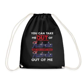 Australia Koala Earth Exotic - Drawstring Bag - black - Front