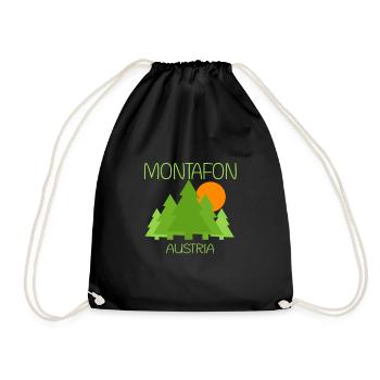 Montafon - Sac de sport léger - noir - Devant
