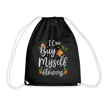 Fleurs Sentant L'amour Festival D'été - Sac de sport léger - noir - Devant