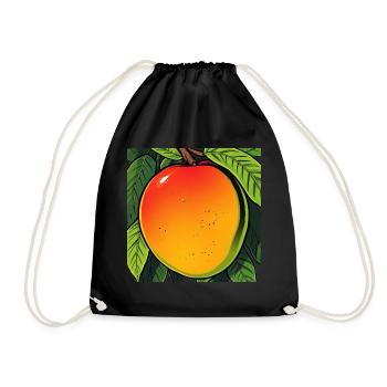 Mangue sur un arbre - Sac de sport léger - noir - Devant