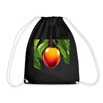 Mango - Turnbeutel - Schwarz - Vorne
