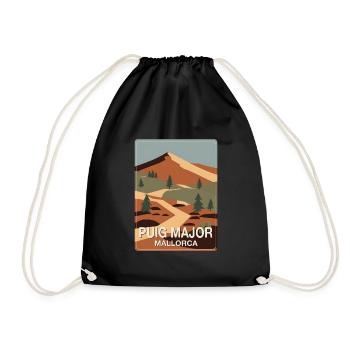 Puig Major - Drawstring Bag - black - Front
