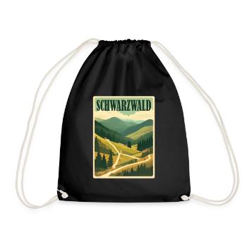 Forêt-Noire - Sac de sport léger - noir - Devant