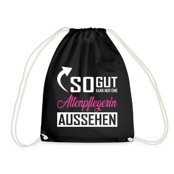 Seule une infirmière gériatrique peut avoir une telle allure - Sac de sport léger - noir - Devant