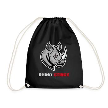 Rhino MMA Traning Sportbekleidung - Turnbeutel - Schwarz - Vorne