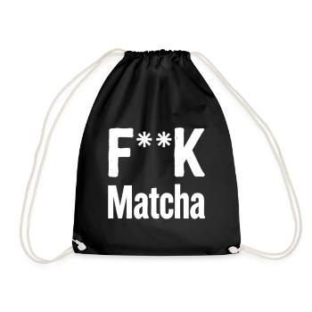 Matcha Rebellion T-shirt - Turnbeutel - Schwarz - Vorne