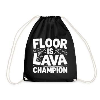 Champion de Floor est Lave - Sac de sport léger - noir - Devant