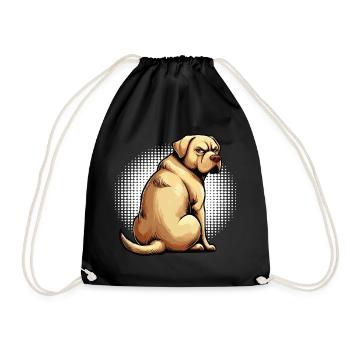 Labrador Labrador propriétaire Labrador lover - Sac de sport léger - noir - Devant