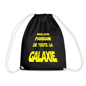 Meilleur Parrain de la galaxie - Sac de sport léger - noir - Devant