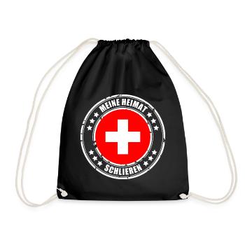 MY HOMELAND SCHLIEREN - Drawstring Bag - black - Front