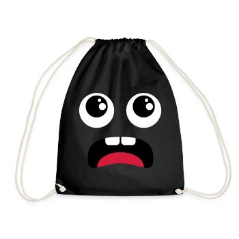 Surpris - comiqueSurpris - Comic - Sac de sport léger - noir - Devant