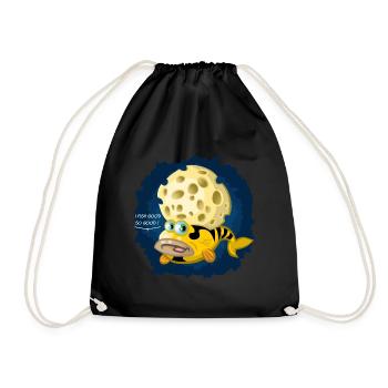 I fish good - Sac de sport léger - noir - Devant