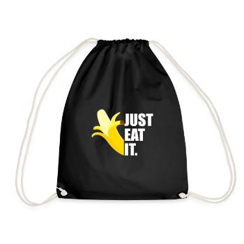 fruit - Drawstring Bag - black - Front