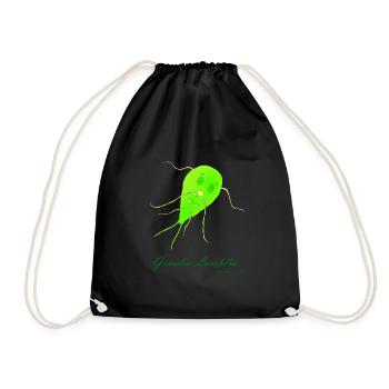 Giardia Lamblia - Drawstring Bag - black - Front