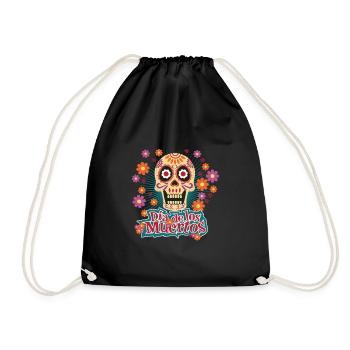 Dia de los Muertos - Turnbeutel - Schwarz - Vorne