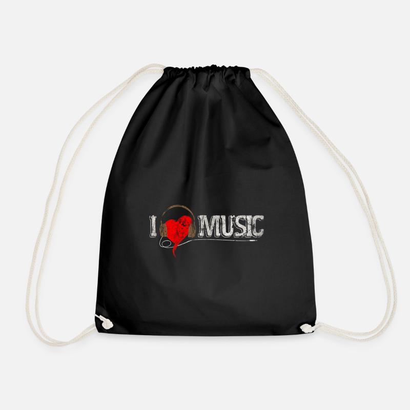 Musik - Turnbeutel - Schwarz