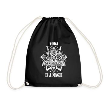 Yoga - Sac de sport léger - noir - Devant