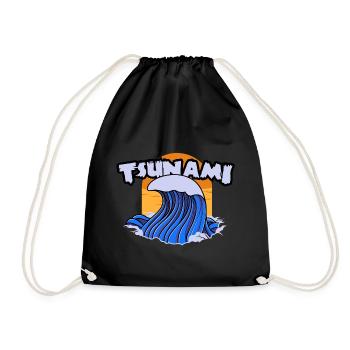Master of Disaster Natur Tsunami Cadeau Cooles - Sac de sport léger - noir - Devant