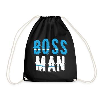 Patron Cadeau cool - Sac de sport léger - noir - Devant