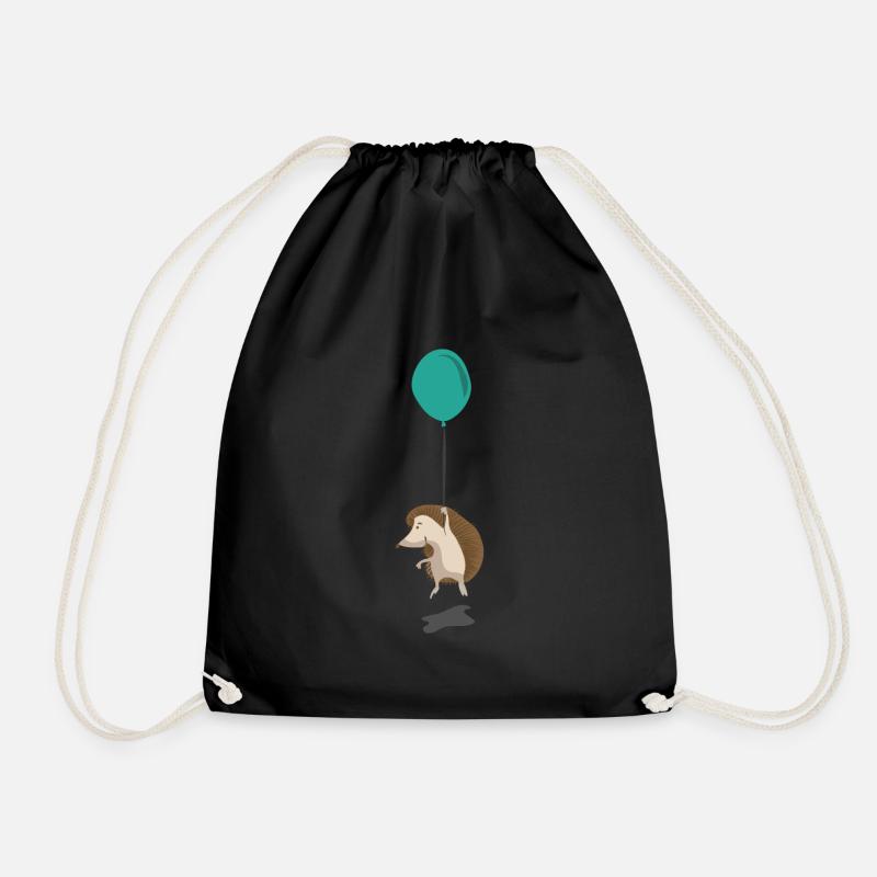 Hérisson volant - Sac de sport léger - noir