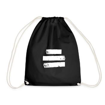 Cassette 3 - blanc - Sac de sport léger - noir - Devant