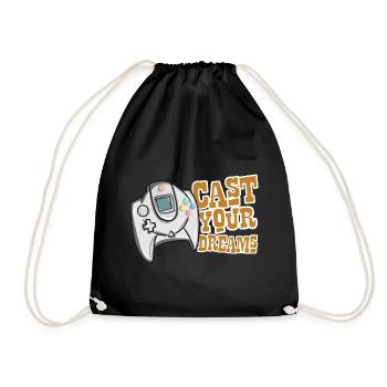 Cadeau de jeu - Sac de sport léger - noir - Devant