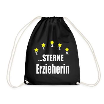 Éducateur éducateur enfants cadeau de maternelle - Sac de sport léger - noir - Devant