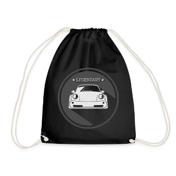 Voitures Voiture Legend Oldtimer Sports Car - Sac de sport léger - noir - Devant