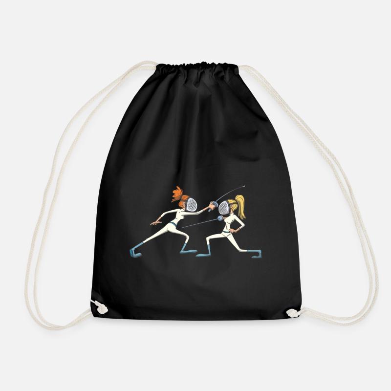 Escrime idée cadeau manoeuvre évasive - Sac de sport léger - noir