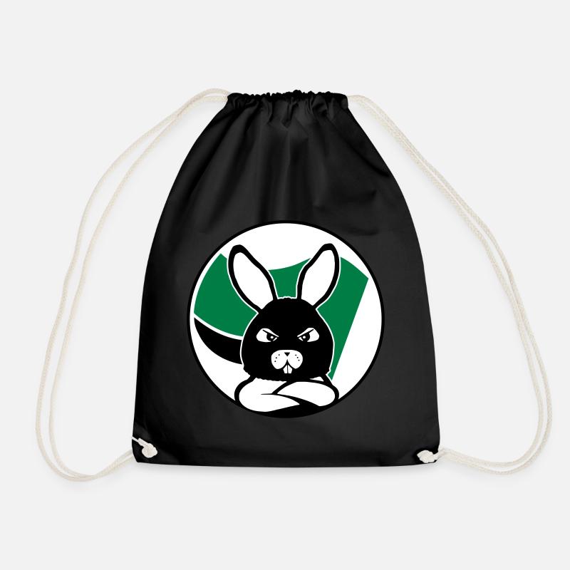 Antispe Bunny - Turnbeutel - Schwarz