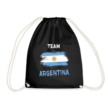 Équipe Argentine / Cadeau Buenos Aires - Sac de sport léger - noir - Devant