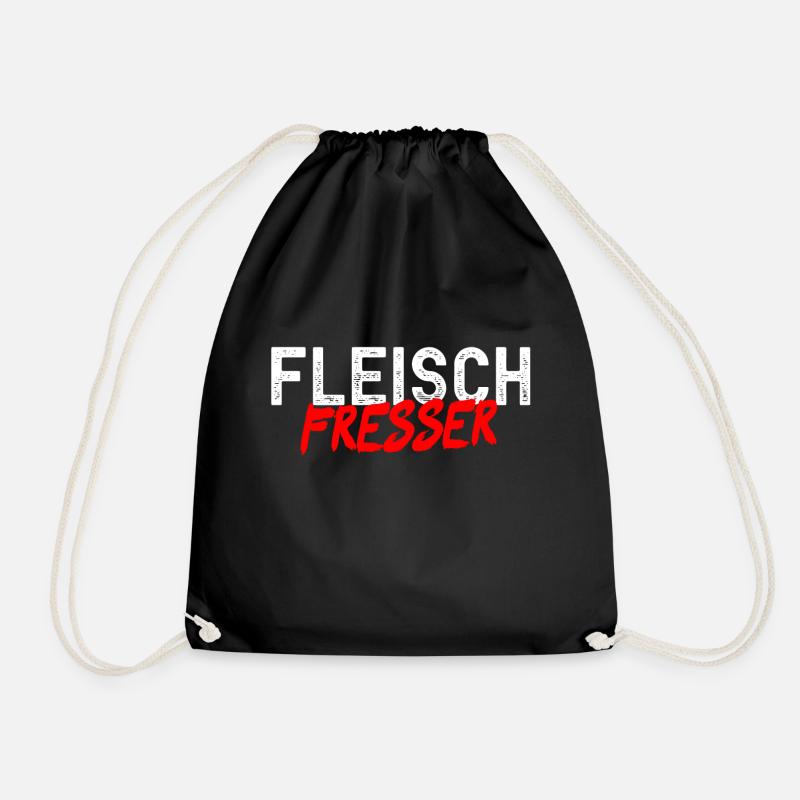 Fleischfresser - Turnbeutel - Schwarz