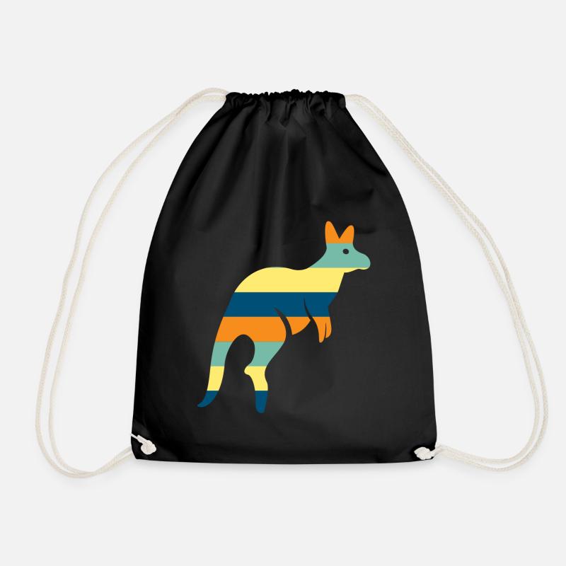 Kangaroo - Turnbeutel - Schwarz