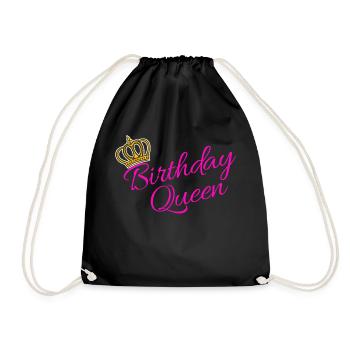 Birthday Queen Partnerlook Statement Cool - Sac de sport léger - noir - Devant