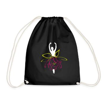 ballet-dance - Drawstring Bag - black - Front
