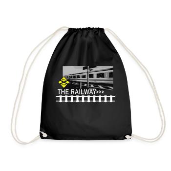 LE CHEMIN DE fer - Sac de sport léger - noir - Devant
