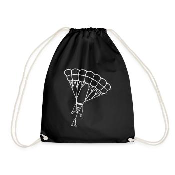 Paragliding - Sac de sport léger - noir - Devant