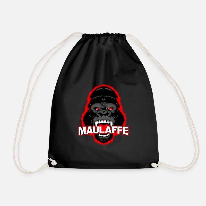 Maulaffe Clan Logo - Turnbeutel - Schwarz