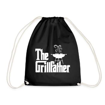 The Grillfather - Drawstring Bag - black - Front