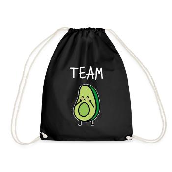 Look partenaire | Dream Team couple couple amour mariage - Sac de sport léger - noir - Devant