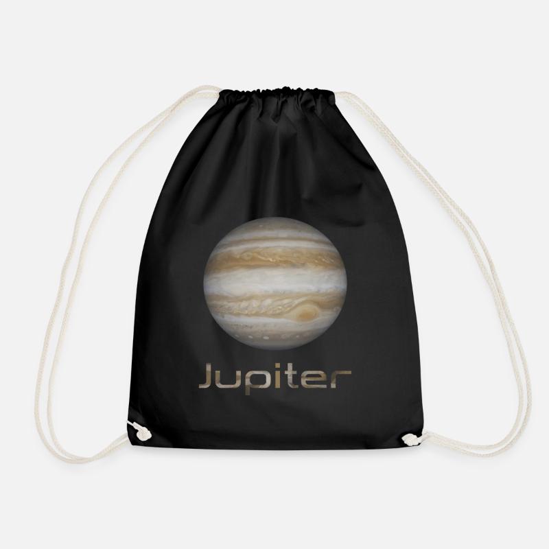 Jupiter - Turnbeutel - Schwarz