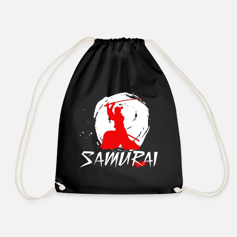 Samurai Sword Swing - Turnbeutel - Schwarz