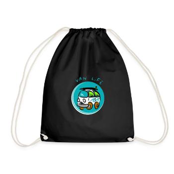 Van life - Sac de sport léger - noir - Devant