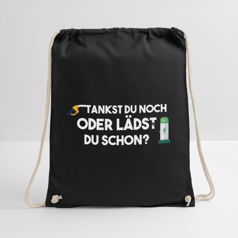 Elektroauto Tankst du noch oder lädst du schon? Turnbeutel