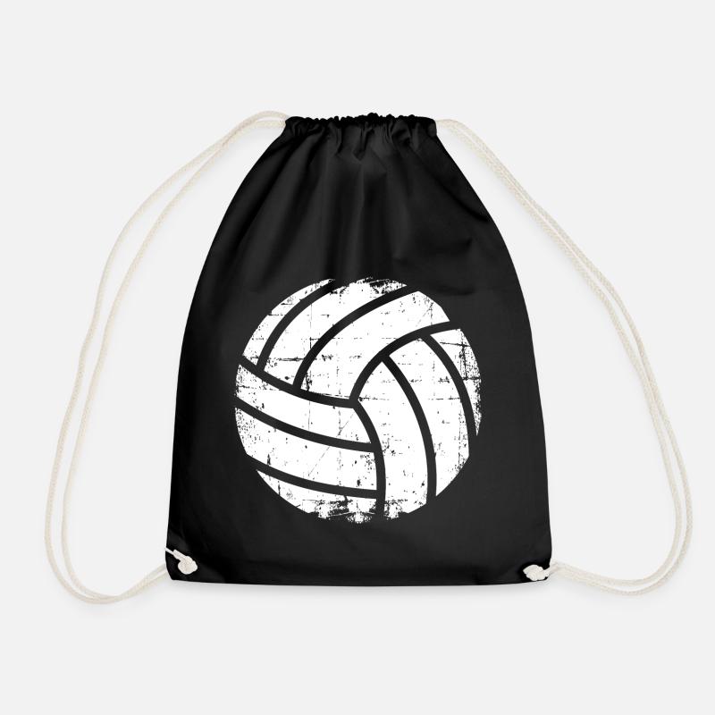 Volleyball - Turnbeutel - Schwarz