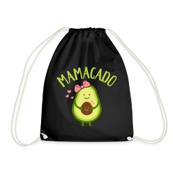 Mama - Turnbeutel - Schwarz - Vorne