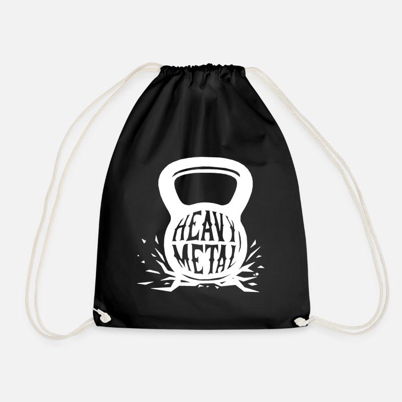 Heavy Metal - Turnbeutel - Schwarz