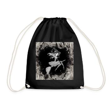 Witch - Drawstring Bag - black - Front