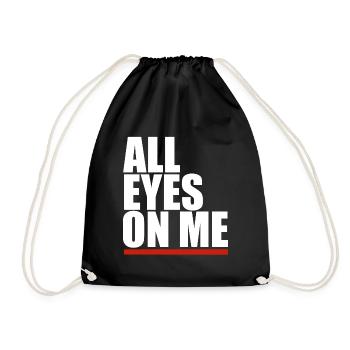 90s Rap - - Drawstring Bag - black - Front