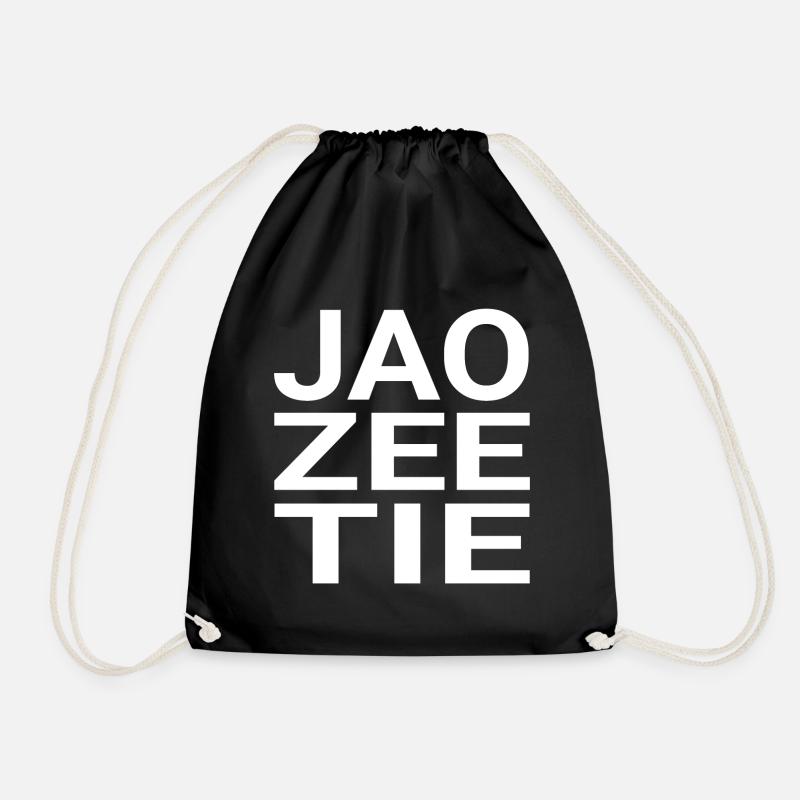 JAOZEETIE - Drawstring Bag - black